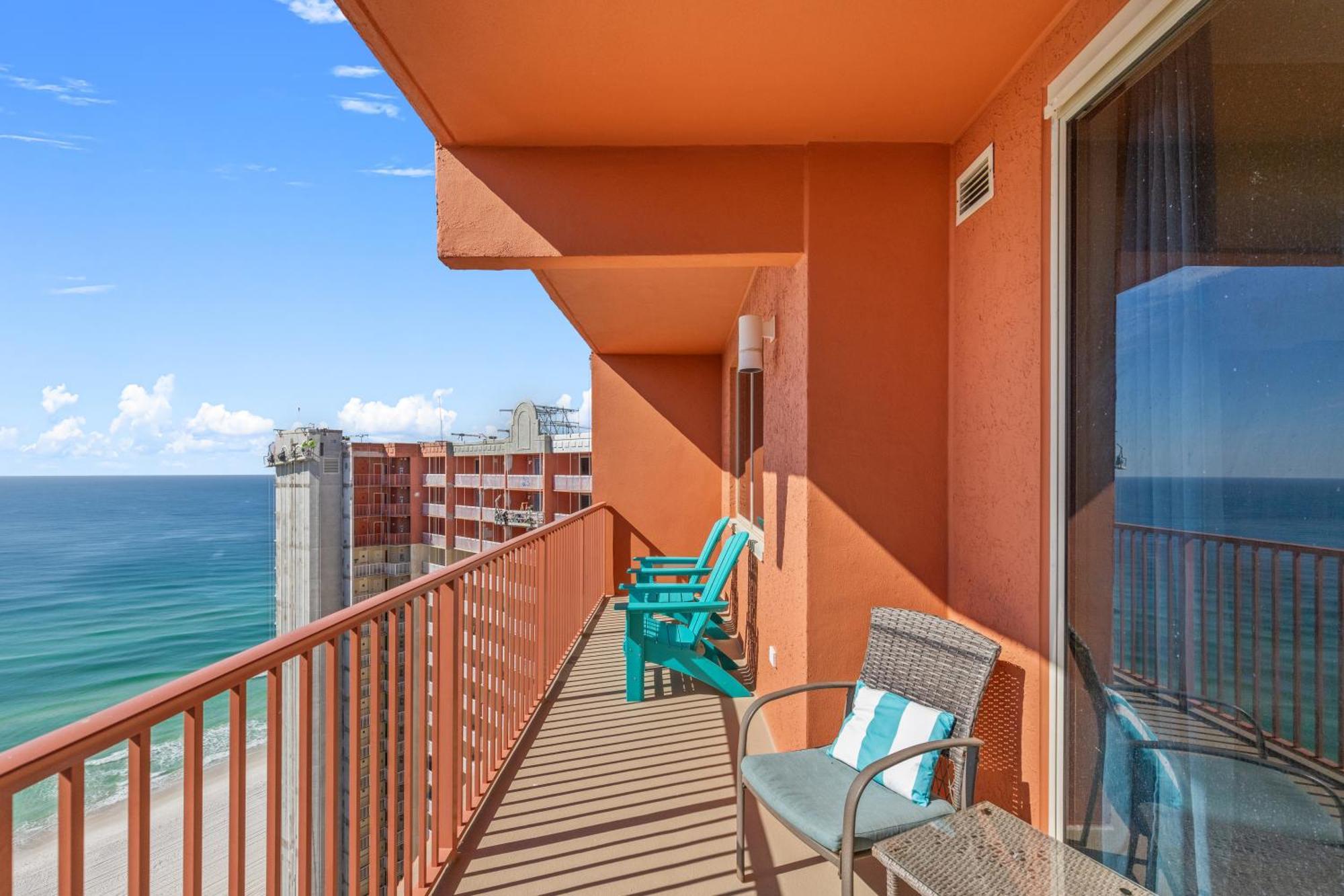 Penthouse With Beautiful Beach Views! 1 Bedroom, 2 Bathroom Penthouse! بنما سيتي بيتش المظهر الخارجي الصورة