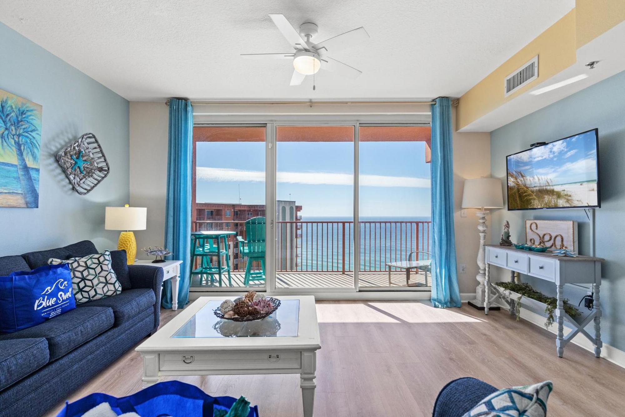 Penthouse With Beautiful Beach Views! 1 Bedroom, 2 Bathroom Penthouse! بنما سيتي بيتش المظهر الخارجي الصورة